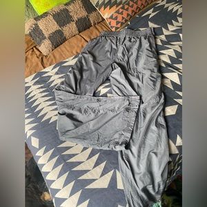 Free people wind breaker sweatpants